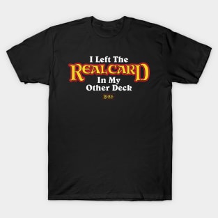 The Black Veil - Real Card T-Shirt